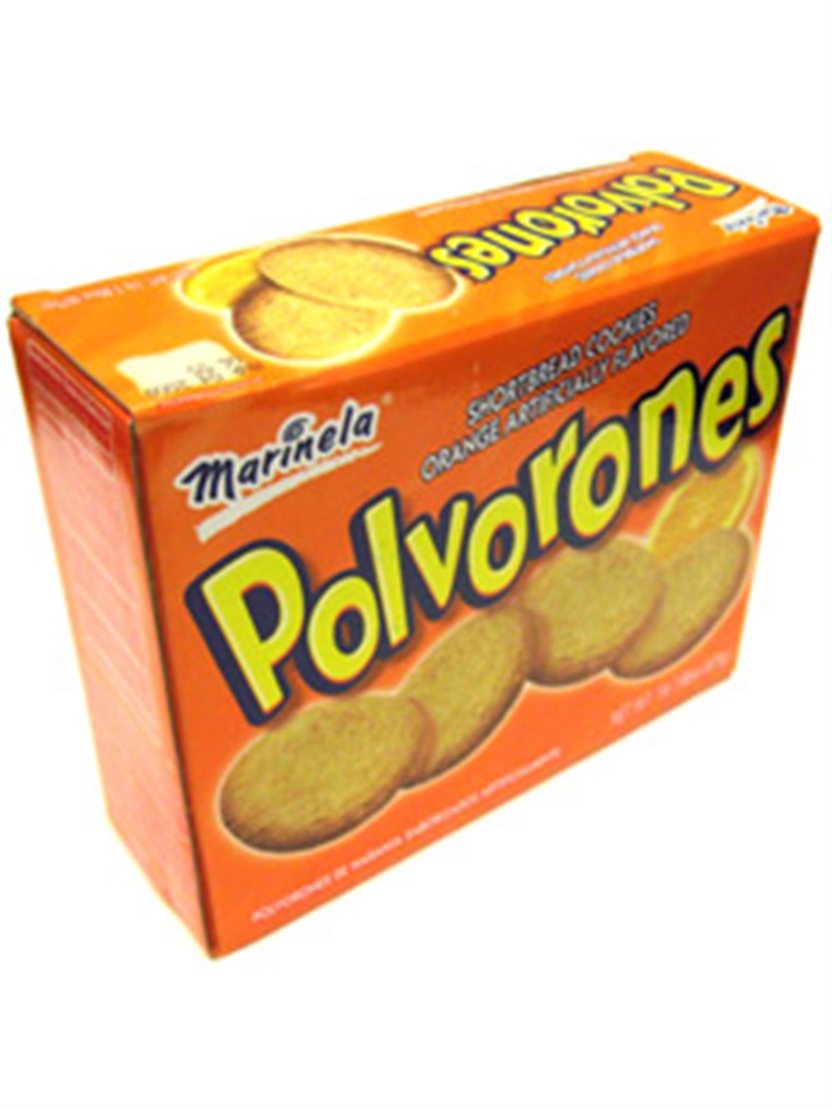 Polvorones Marinela Shortbread Cookies Orange Flavored 1 Lb 780 Oz 4050