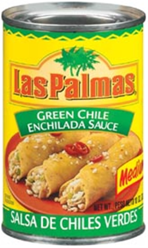 Las Palmas Medium Green Chile Enchilada Sauce (Pack of 3)