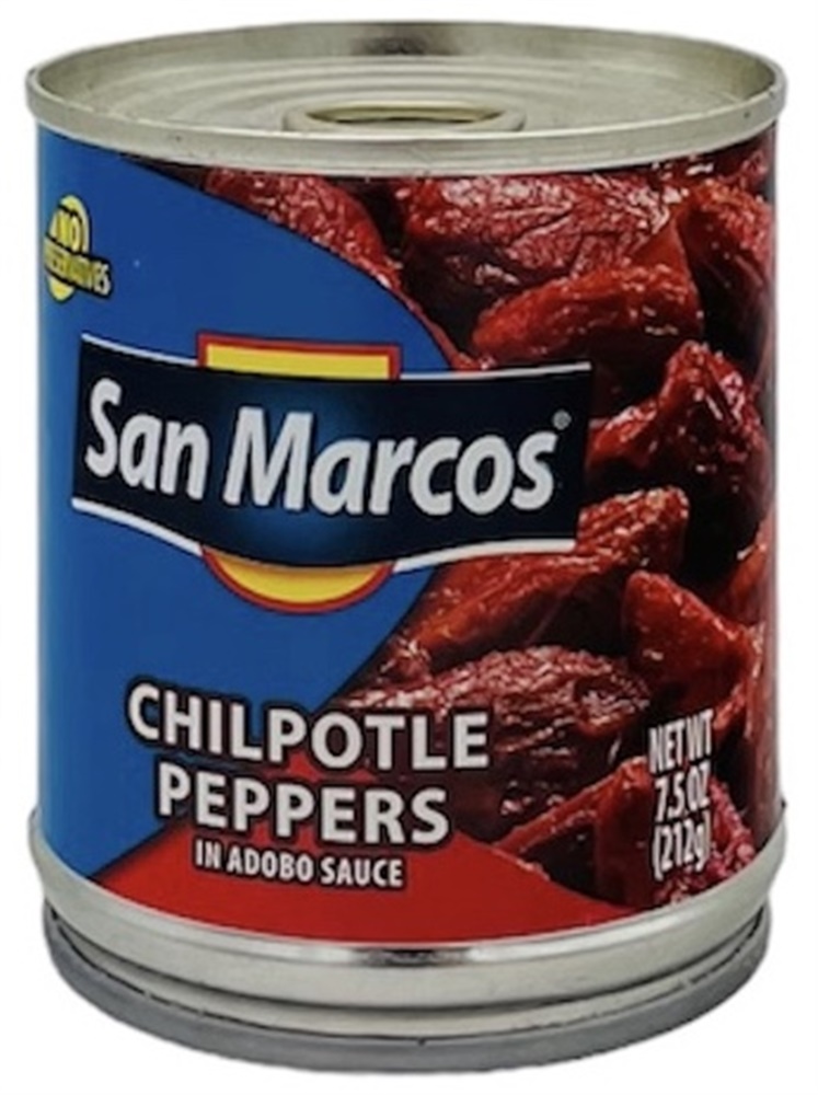 San Marcos Chipotle Peppers in adobo sauce 7 oz (Pack of 3)