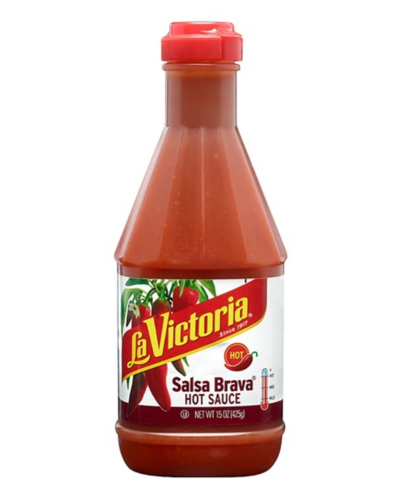 Salsa Brava La Victoria (Squeeze Bottle) Taco Sauce Hot