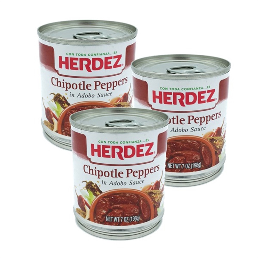 Chipotles Herdez in Adobo Sauce 7 oz(Pack of 3)