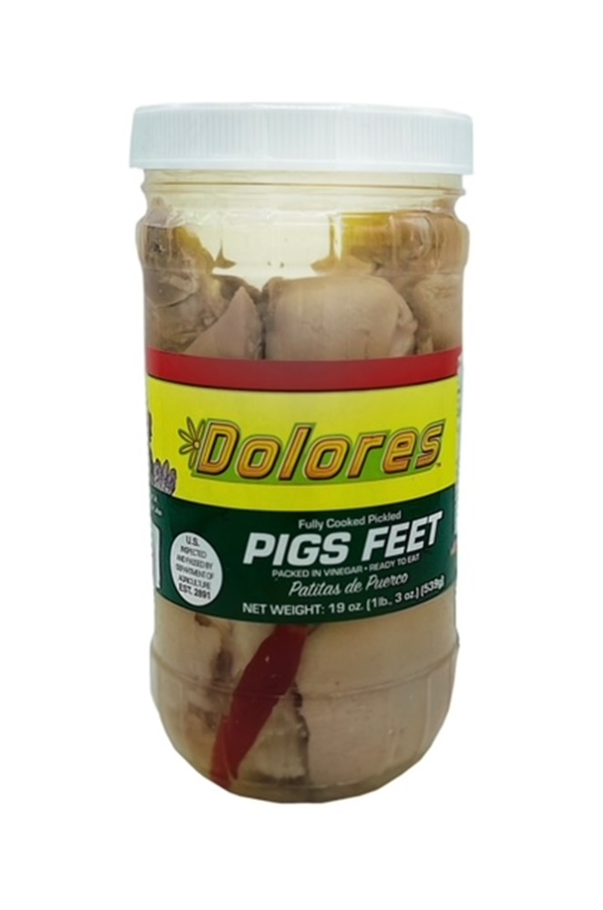 Dolores Pigs Feet Cooked Pickled