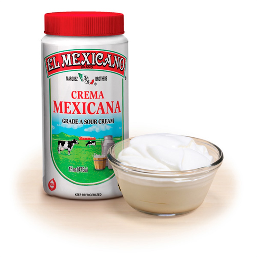 Crema Mexicana (Sour Cream) El Mexicano TriPack