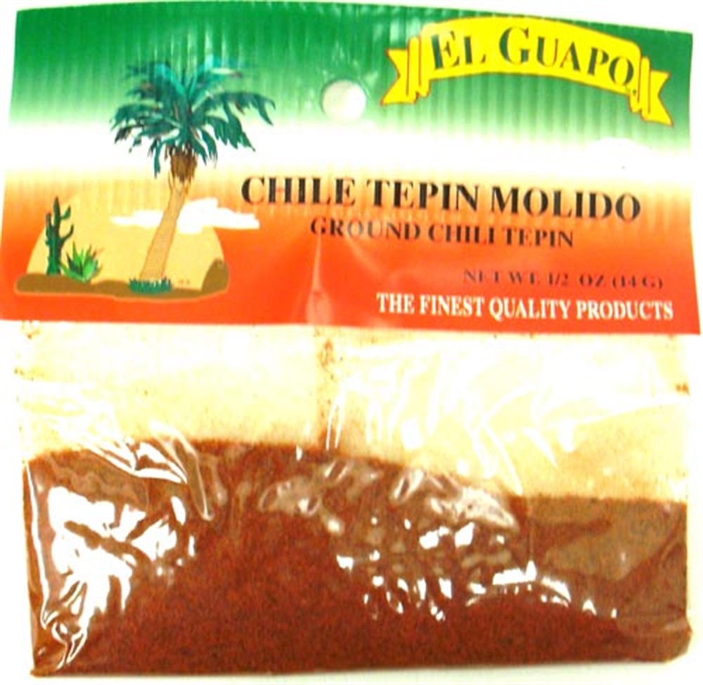 Ground Chili Tepin - Chiltepin Molido 0.5 oz