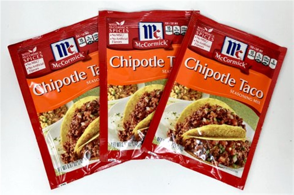 Chipotle Taco Seasoning Mix by McCormick (Pack of 3)