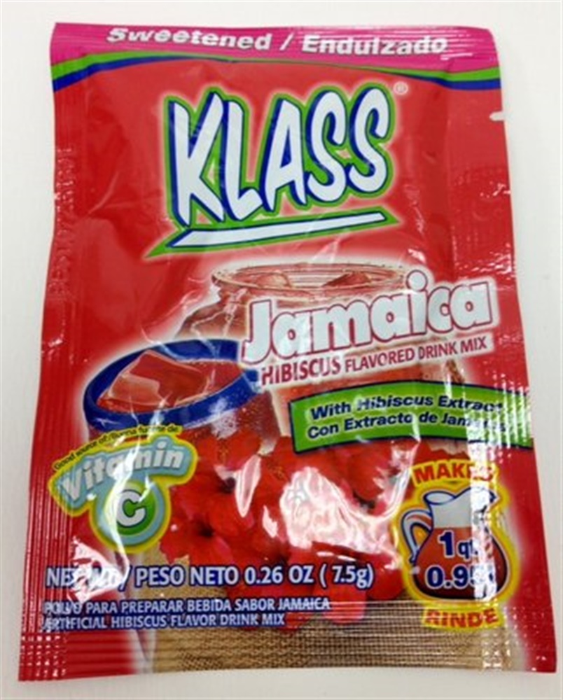 Klass Sweetened Watermelon (Sandia) Flavored Drink Mix (Pack of 12) 0.