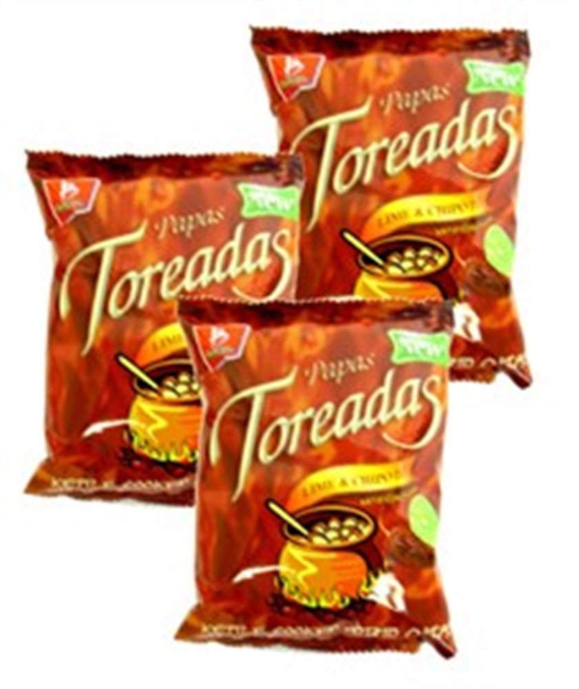 Barcel Papas Toreadas Lime and Chipotle 1.86 oz (Pack of 3)