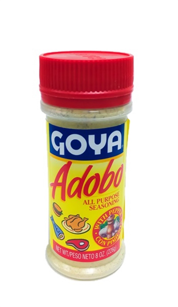 All Purpose Adobo Seasoning Mix with Pepper by Goya 8 oz